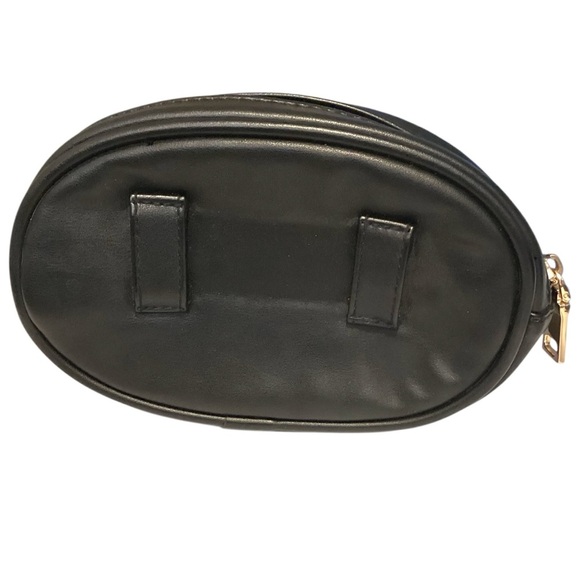 Steve Madden Black Quilted Chevron Belt Bag (no belt) - Picture 4 of 9